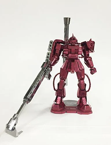 Tenyo Metallic Nano Puzzle Premium Series Ms-06s Zaku Ii Car's Custom Model Kit - Image 2