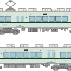 Tomytec Railway Collection Nankai 2200 Series 2231 2-Car Set Diorama Supplies