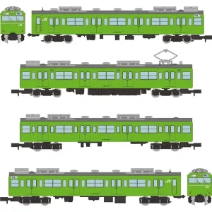 Tomytec Tetsudou Collection JR 103 Series 3000 Kawagoe Line 4-Car Set Japan