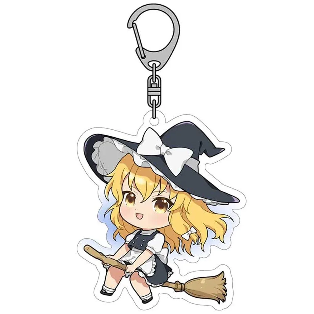 Touhou Project Marisa Acrylic Keychain - Perfect Anime Accessory