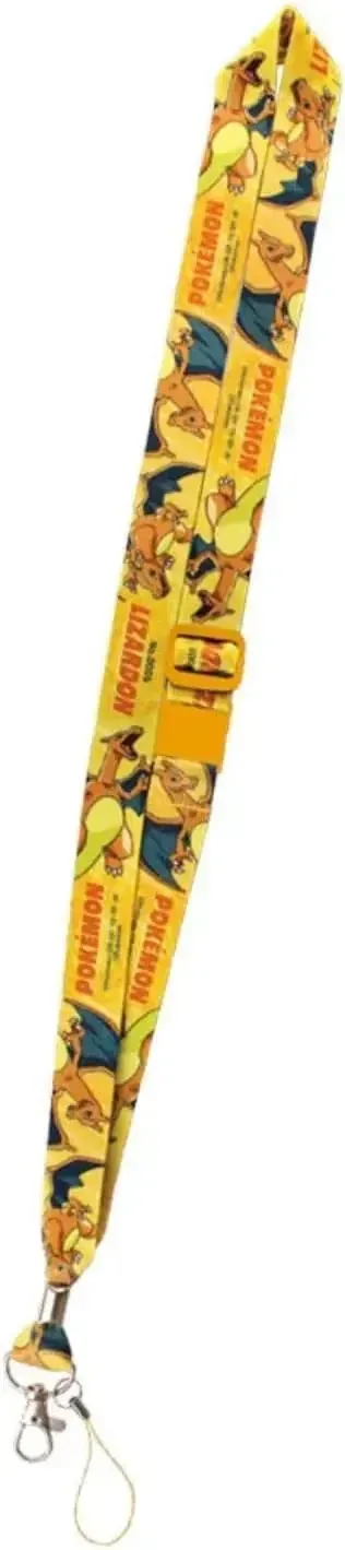 T'S Factory Pokemon Neck Strap Charizard Figure Lanyard