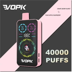 VOPK Ultra 40000 Puffs Disposable Vape 40k E-cig Dual flavor 2 in 1
