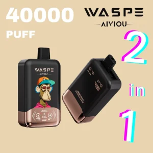 WASPE 40k Puffs Double Flavor 40000 Puffs Disposable Vape 20mg 50mg