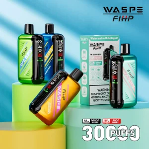 WASPE & FIHP 30,000 Puffs Vape 30k Popular Flavours