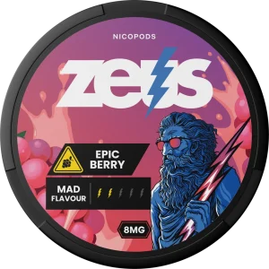 Zeus Epic Berry Nicotine Pouches (5 Pack)