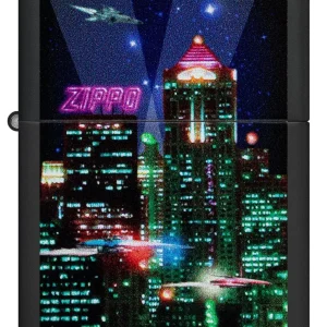 Zippo Lighter - Cityscape