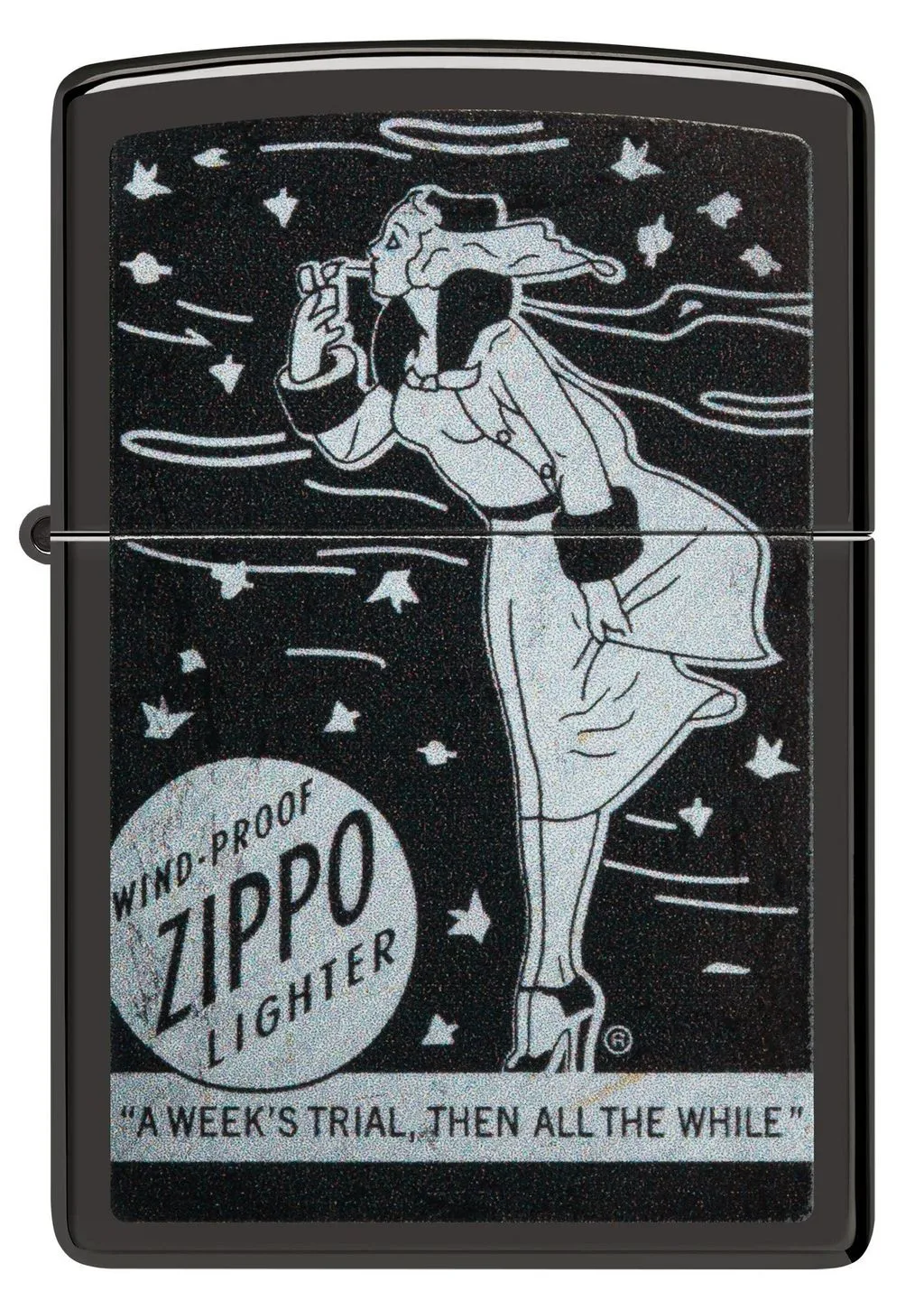 Zippo Lighter - Windy "A Week's Trail"