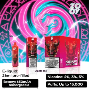 ZOOY KING 15000 Disposable Vape with 15000 Puffs and Rich Flavors
