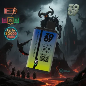 ZOOY TWINS 30000 Puffs Beast Mode Vape – 36ml Big Tank, Type-C, Mesh Coil, 10 Bold Flavors